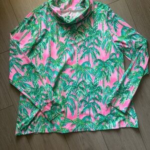 Lilly Pulitzer Pink and Green Popover